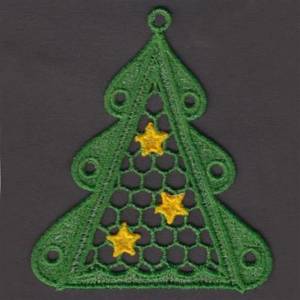 Picture of 3D FSL Christmas Tree Machine Embroidery Design