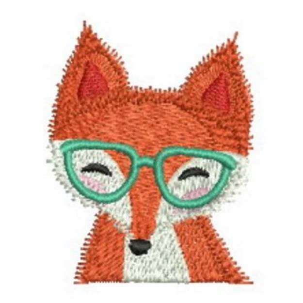 Picture of Fox Pocket Topper Machine Embroidery Design