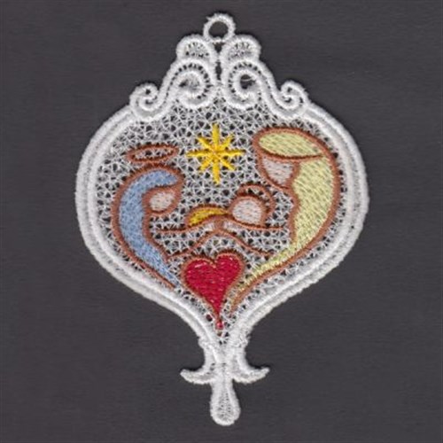 FSL Nativity Machine Embroidery Design