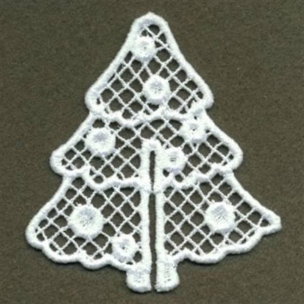 Picture of FSL Christmas Ornaments  Machine Embroidery Design