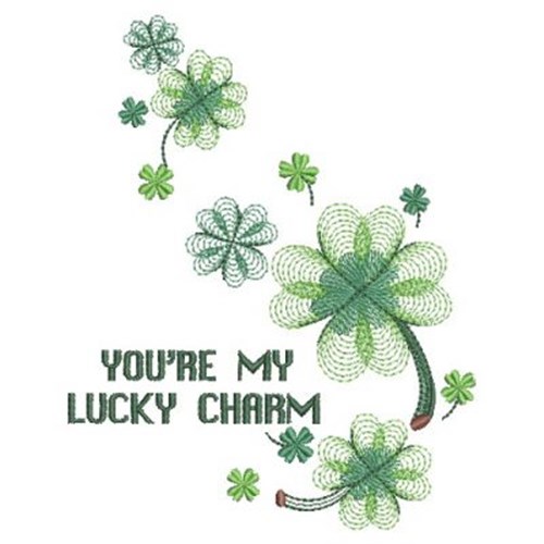 Youre My Lucky Charm Machine Embroidery Design