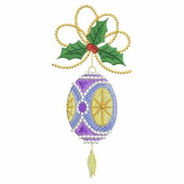 Picture of Classic Christmas Ornaments Machine Embroidery Design