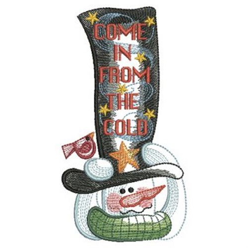 Country Christmas Machine Embroidery Design