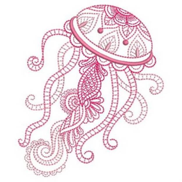 Picture of Vintage Sea Life Machine Embroidery Design