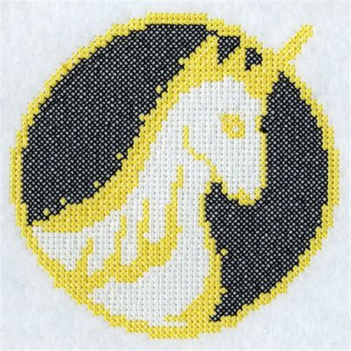 Cross Stitch Pegasus Machine Embroidery Design