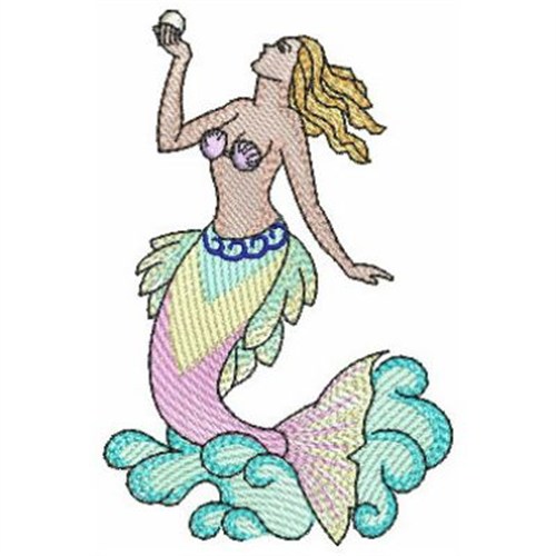 Divine Mermaids Machine Embroidery Design