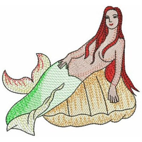 Divine Mermaids Machine Embroidery Design