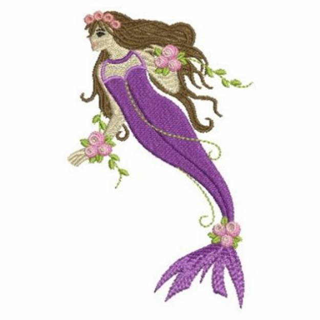 Picture of Mermaid Machine Embroidery Design