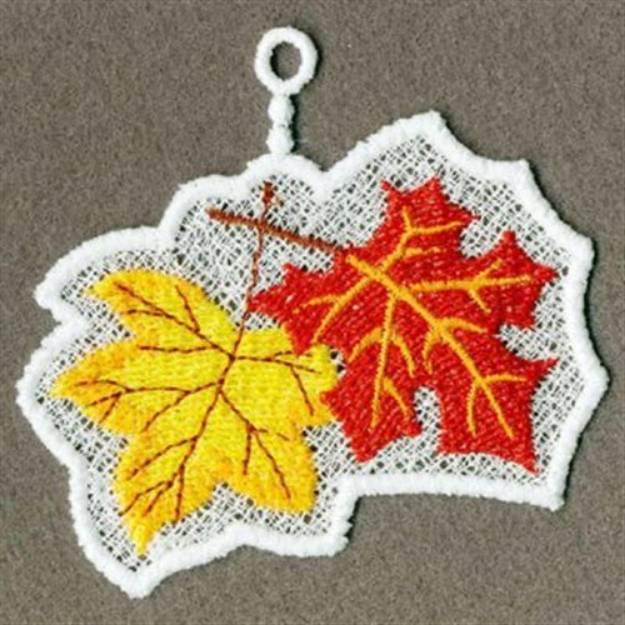 Picture of FSL Maple Leaves Machine Embroidery Design