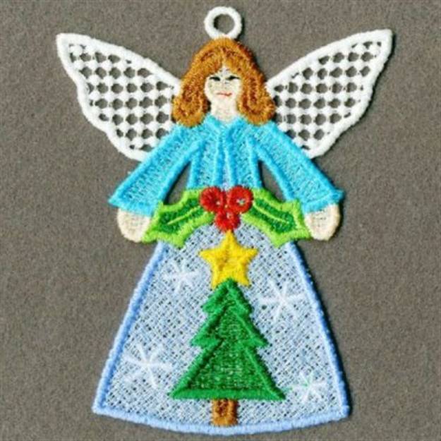 Picture of FSL Winter Angel Machine Embroidery Design