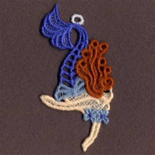 Picture of FSL Little Mermaid Swimming Machine Embroidery Design
