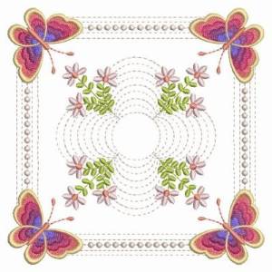 Picture of Gradient Butterfly Quilts 2 Machine Embroidery Design