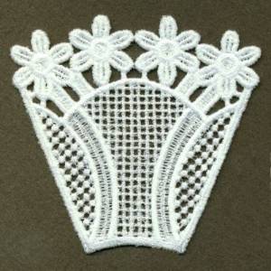 Picture of FSL Flower Lace 6 Machine Embroidery Design