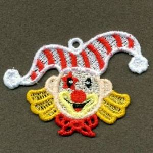 Picture of FSL Clown Machine Embroidery Design