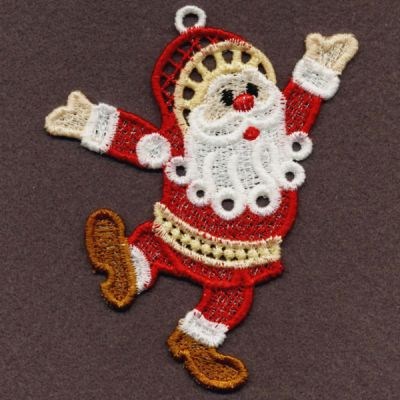 FSL Santa Claus Machine Embroidery Design