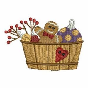Picture of Country Christmas Treatures Machine Embroidery Design