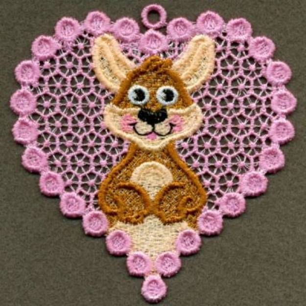 Picture of FSL Kangaroo Machine Embroidery Design