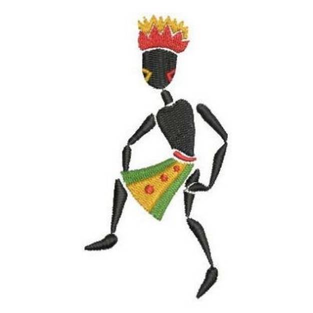 Picture of African Male Machine Embroidery Design