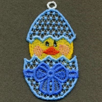 FSL Hatching Chick Machine Embroidery Design