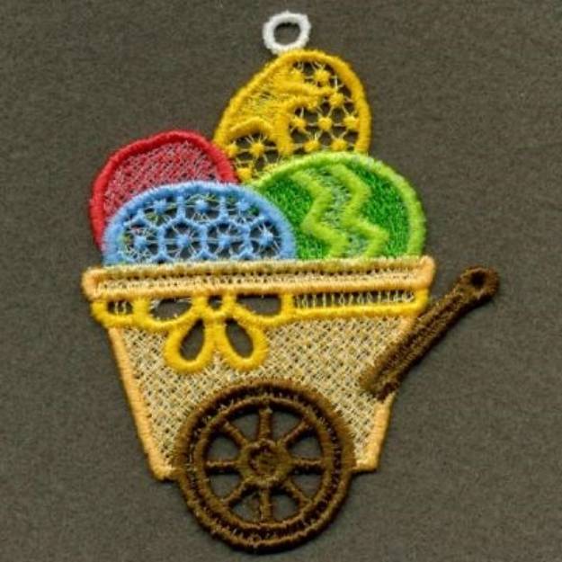 Picture of FSL Easter Eggs Machine Embroidery Design