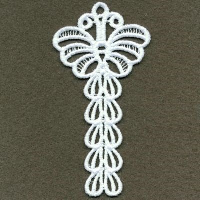 FSL Butterfly Bookmark Machine Embroidery Design