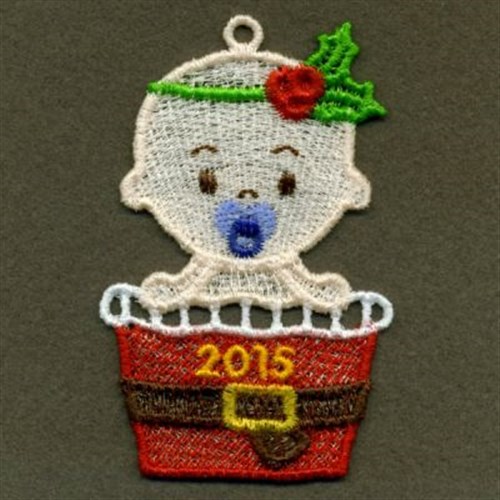 FSL Christmas Baby Machine Embroidery Design