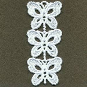 Picture of FSL Bookmark Butterflies Machine Embroidery Design