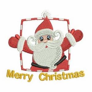 Picture of Santa Claus Machine Embroidery Design