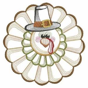 Picture of Vintage Turkey Machine Embroidery Design
