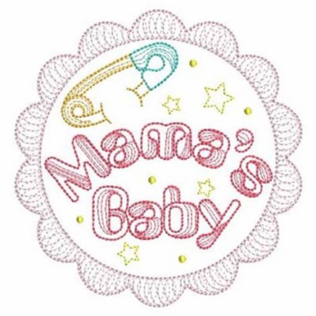 Picture of Mamas Baby Machine Embroidery Design