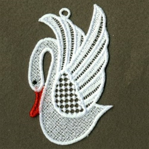 FSL Swan Machine Embroidery Design
