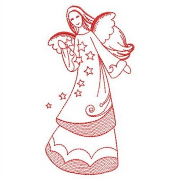 Angel Redworks Machine Embroidery Design | Embroidery Library at ...