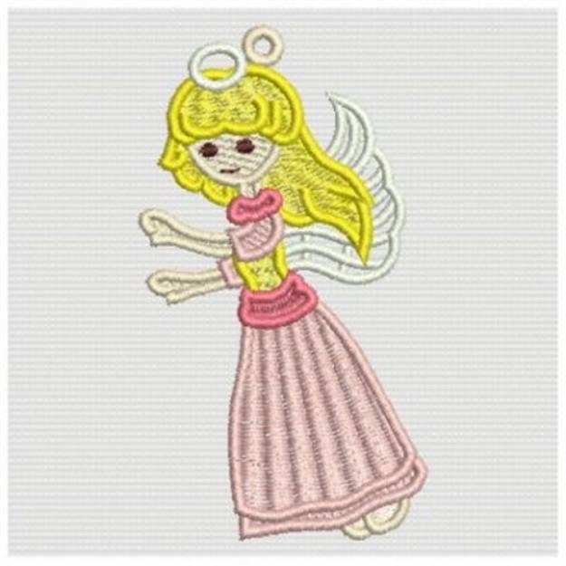 Picture of FSL Angel Girls Machine Embroidery Design