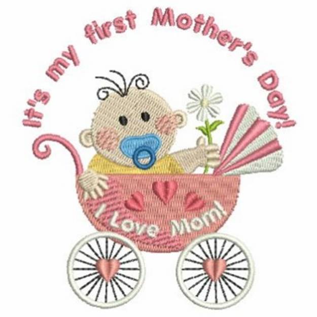 Picture of Baby First Mother's Day Machine Embroidery Design