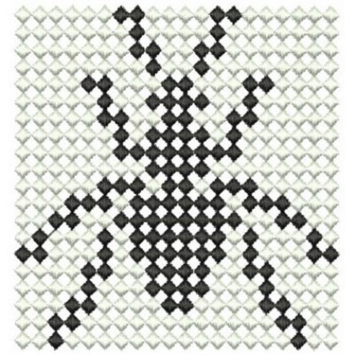 Mosaic Bug Machine Embroidery Design