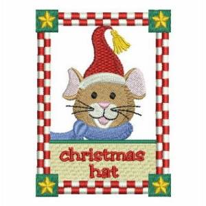 Picture of Christmas Mice Machine Embroidery Design