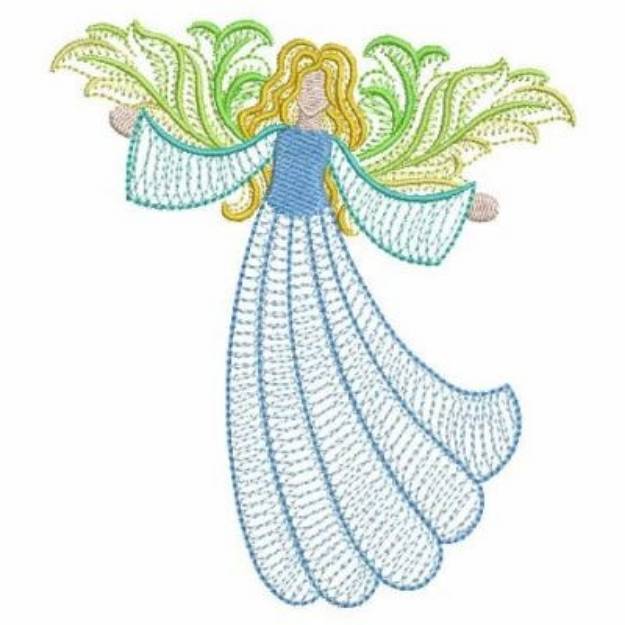Ripple Angels Machine Embroidery Design | Embroidery Library at ...