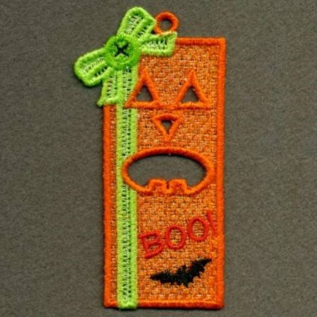 Picture of FSL Halloween Hanger Machine Embroidery Design