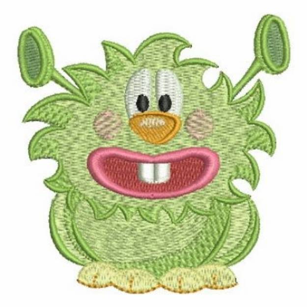 Picture of Big Ear Monster Machine Embroidery Design