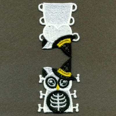 FSL Owl Finger Puppet Machine Embroidery Design