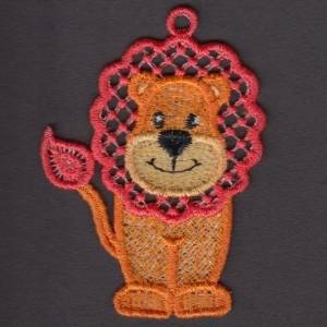 Picture of FSL Lion Machine Embroidery Design