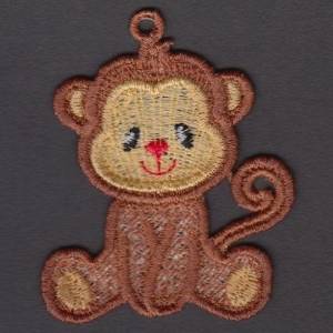 Picture of FSL Monkey Machine Embroidery Design