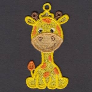 Picture of FSL Giraffe Machine Embroidery Design