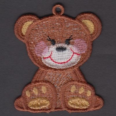 FSL Teddy Bear Machine Embroidery Design