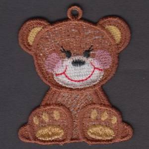 Picture of FSL Teddy Bear Machine Embroidery Design