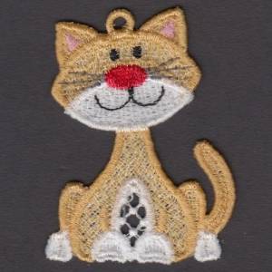 Picture of FSL Cat Machine Embroidery Design