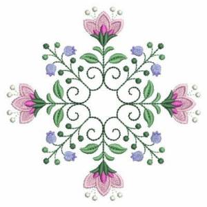 Picture of Quilt Blooms Machine Embroidery Design