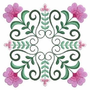 Picture of Floral Quilt Decor Machine Embroidery Design