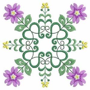 Picture of Quilt Floral Decor Machine Embroidery Design
