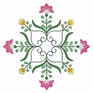 Picture of Quilt Flowers Machine Embroidery Design